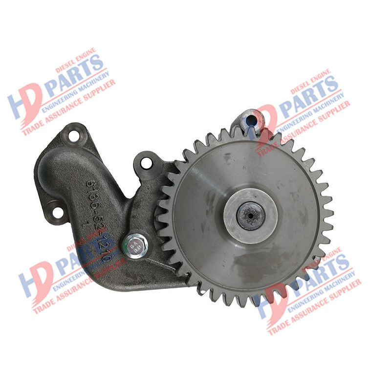 6D105 PC200-3 Bomba de óleo do motor 6136-52-1210 6136-52-1100 Adequado para peças de motores a diesel KOMATSU