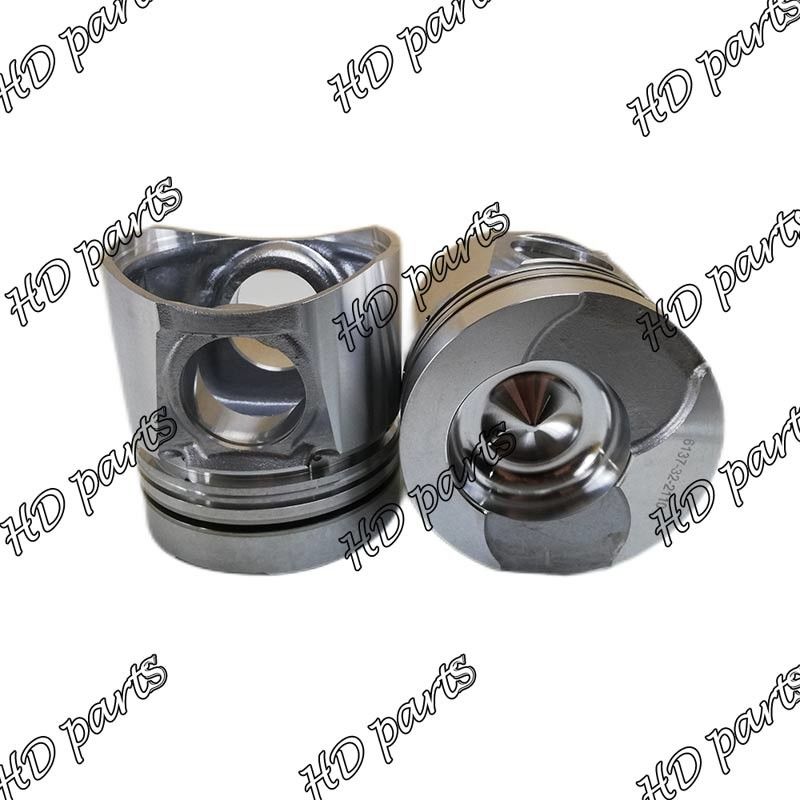 6137-32-2110 pistão 4D105 S4D105-5A S4D105-5B PC220-2 PC220LC-2 do motor 6137-32-201 diesel