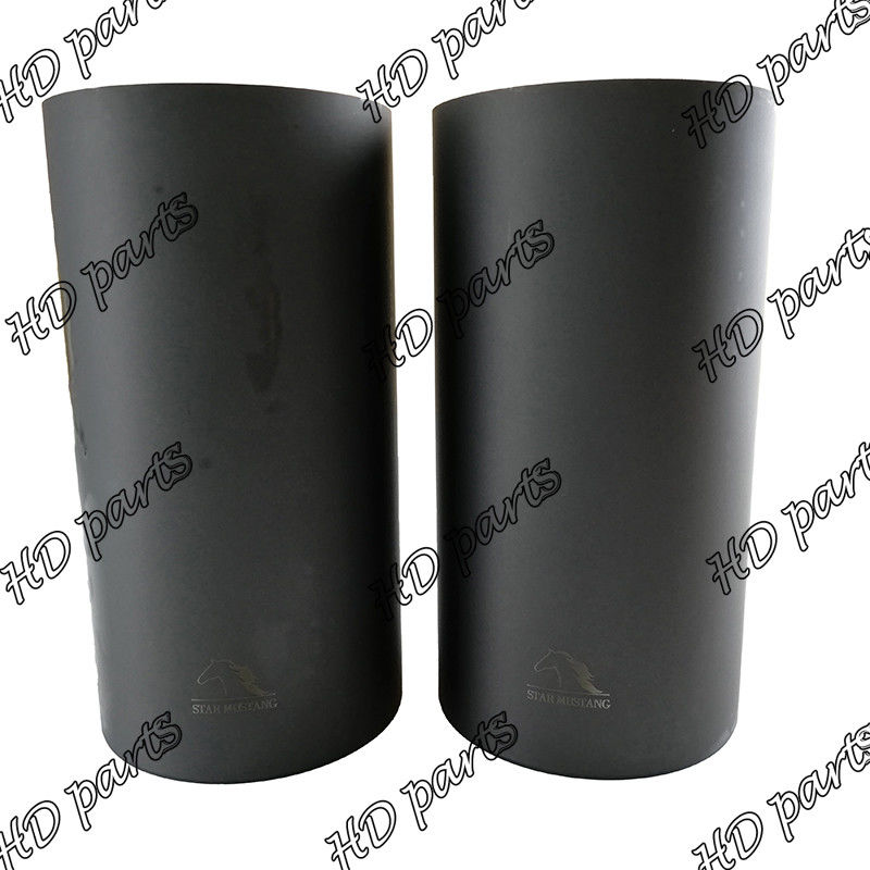 forro 6115-21-2210 6115-21-2211 do cilindro do motor diesel do tipo do cavalo 6D102 para KOMATSU