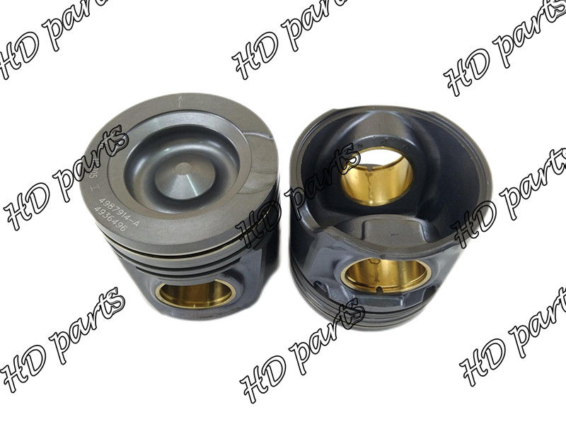 8.9L 6LTAA ISB6.7 ISB6.7L embutiu a parte de cobre 4987914 4936496 do pistão do motor da luva para Cummins