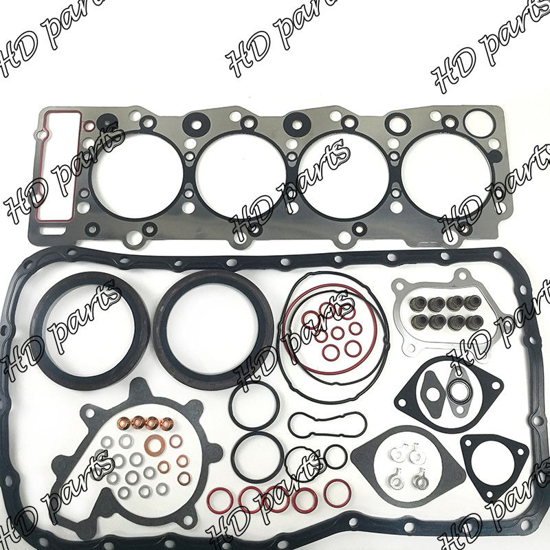 4HE1 gaxeta Kit For Isuzu Engine 5-87813-078-1 5-87815205-0 materiais de papel plásticos de borracha do metal