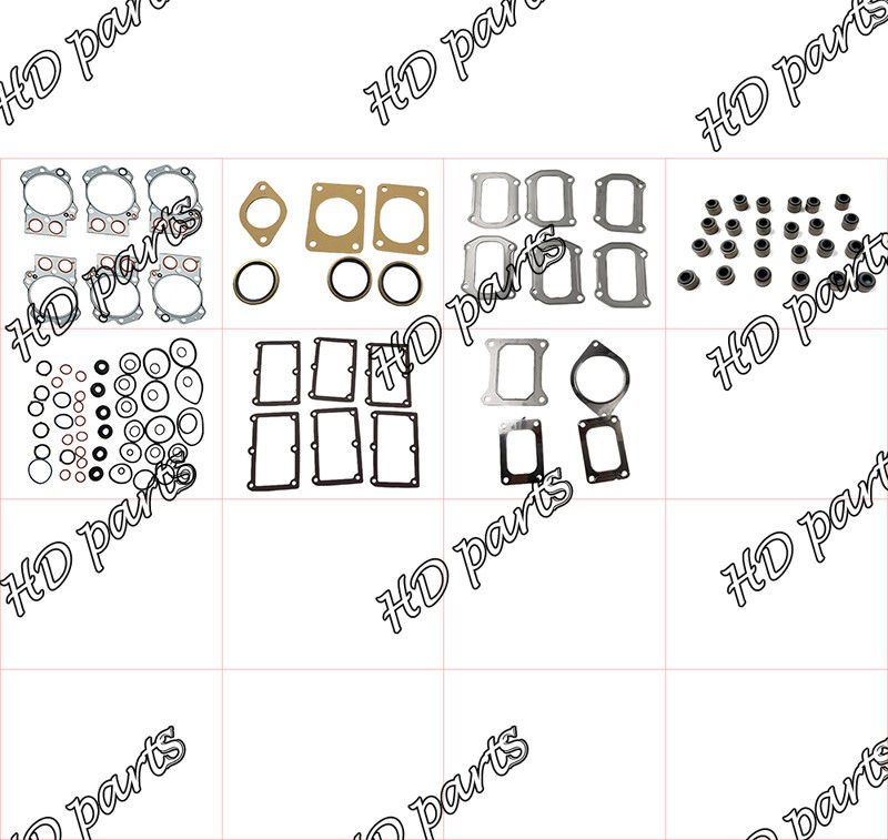 jogo de reparação 6162-K1-5000 da gaxeta 6D170-1 para o grupo das peças de reparo do motor de KOMATSU