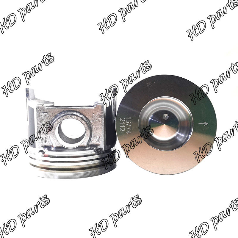 Pistão 1G772-21110 1G774-21110 1G774-21123 1G774-21133 do motor V3307 diesel para Kubta