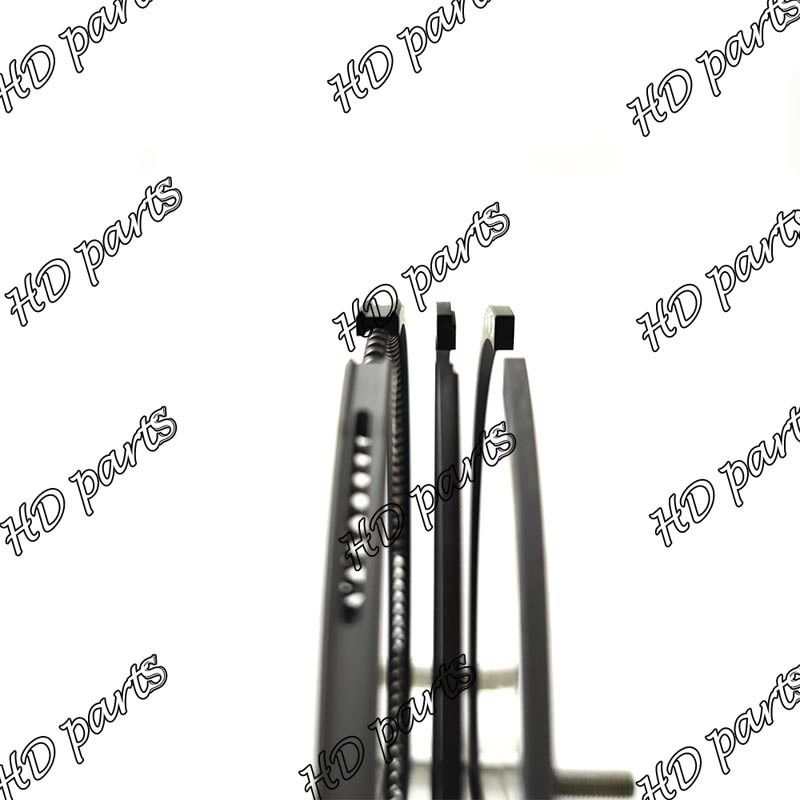 V4300 D3200 2.5x2.5x5.5mm Anel de pistão 15571-21050 Para motor Kubota