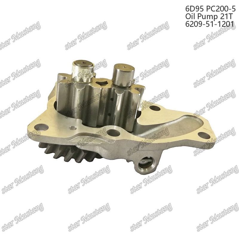 6d95 Pc200-5 Bomba de óleo de motor 6209-51-1201 Adequada para motores a diesel Komatsu