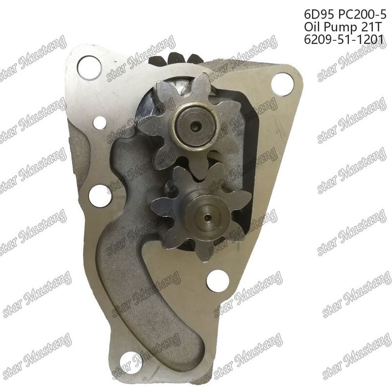 6d95 Pc200-5 Bomba de óleo de motor 6209-51-1201 Adequada para motores a diesel Komatsu