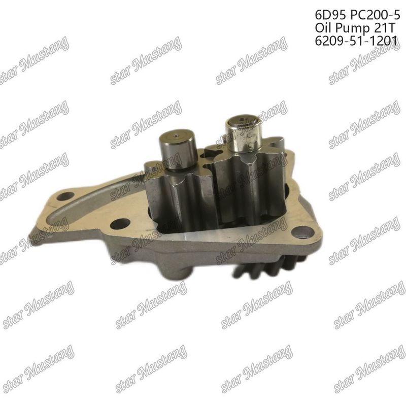 6d95 Pc200-5 Bomba de óleo de motor 6209-51-1201 Adequada para motores a diesel Komatsu