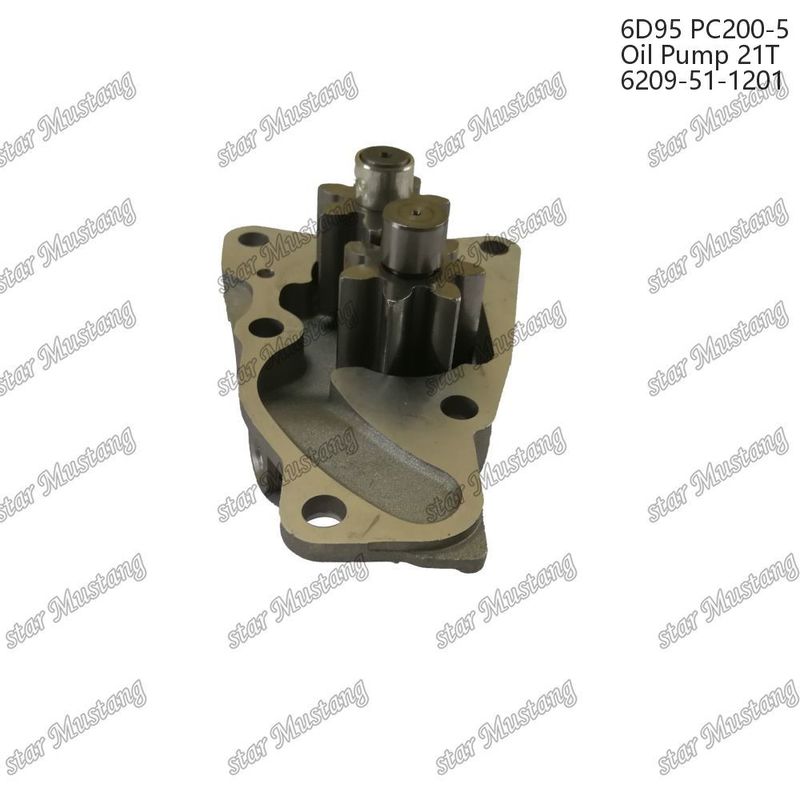 6d95 Pc200-5 Bomba de óleo de motor 6209-51-1201 Adequada para motores a diesel Komatsu