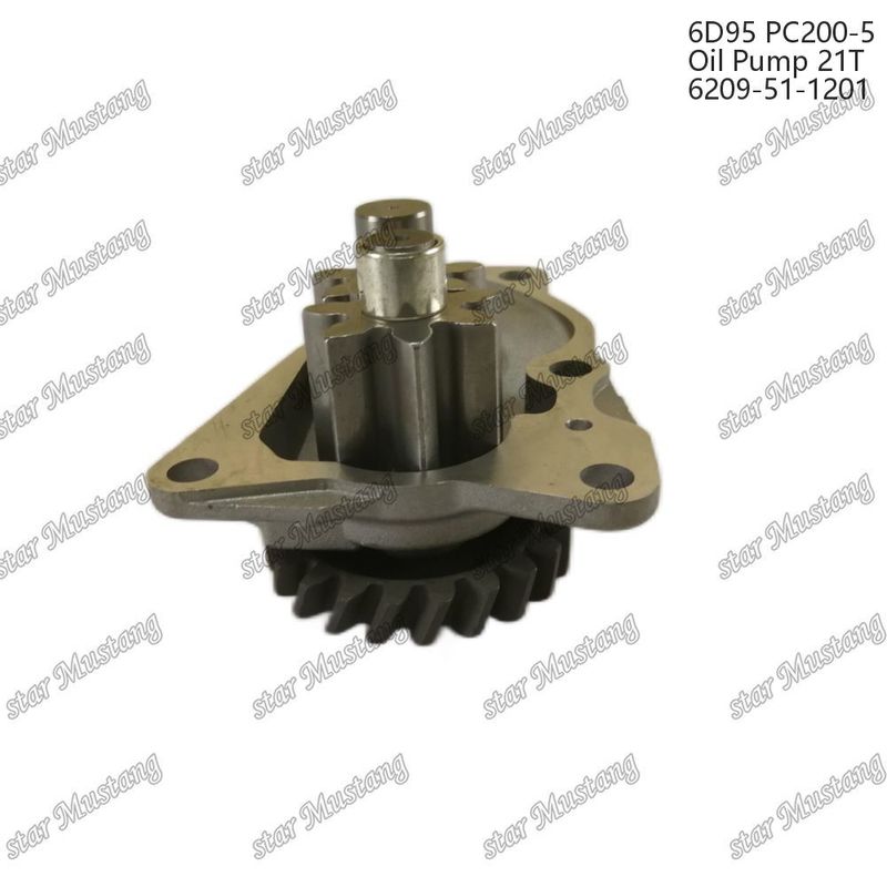 6d95 Pc200-5 Bomba de óleo de motor 6209-51-1201 Adequada para motores a diesel Komatsu