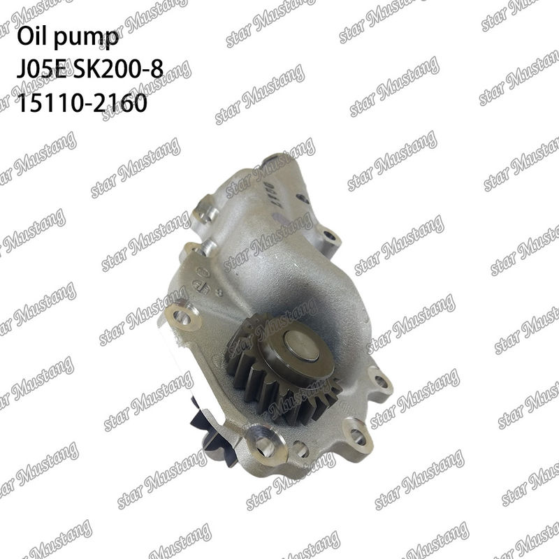 Bomba de óleo 15110-2160 15110-2160A do motor diesel de J05E SK200-8 SK210LC-8 SK250-8 SK260LC-8 para Hino