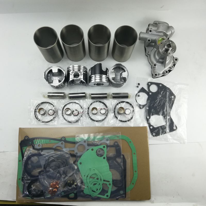 4LE2 Kit de revisão e reconstrução do cilindro de injeção direta, pistão de revestimento com pin Kit de bomba de água Kit de juntas para motor Isuzu