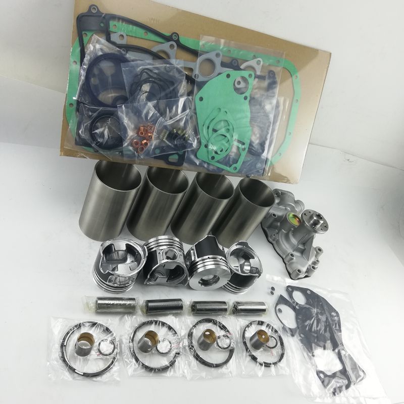 4LE2 Kit de revisão e reconstrução do cilindro de injeção direta, pistão de revestimento com pin Kit de bomba de água Kit de juntas para motor Isuzu