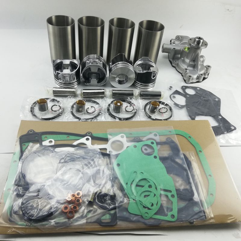 4LE2 Kit de revisão e reconstrução do cilindro de injeção direta, pistão de revestimento com pin Kit de bomba de água Kit de juntas para motor Isuzu