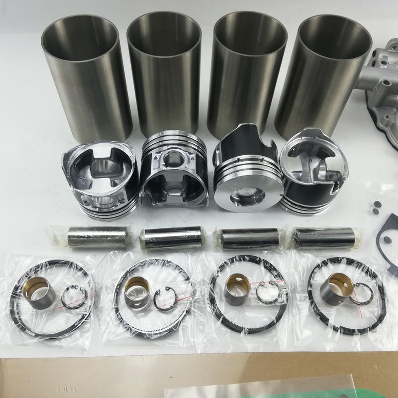 4LE2 Kit de revisão e reconstrução do cilindro de injeção direta, pistão de revestimento com pin Kit de bomba de água Kit de juntas para motor Isuzu