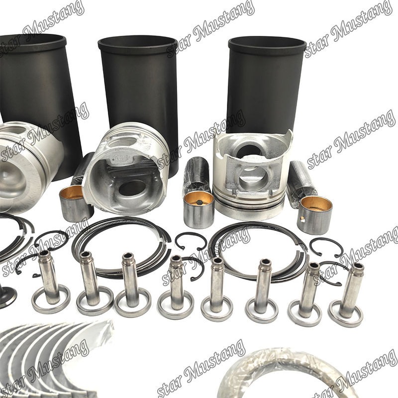 W04DT Kit de revisão e reconstrução do cilindro de revestimento de pistão com kit de alfinete Kit de válvula de assento Kit de válvula de guia Kit de junta para motor Hino
