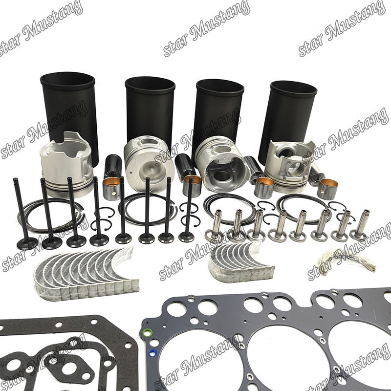 W04DT Kit de revisão e reconstrução do cilindro de revestimento de pistão com kit de alfinete Kit de válvula de assento Kit de válvula de guia Kit de junta para motor Hino