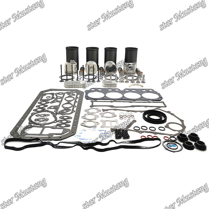 W04DT Kit de revisão e reconstrução do cilindro de revestimento de pistão com kit de alfinete Kit de válvula de assento Kit de válvula de guia Kit de junta para motor Hino