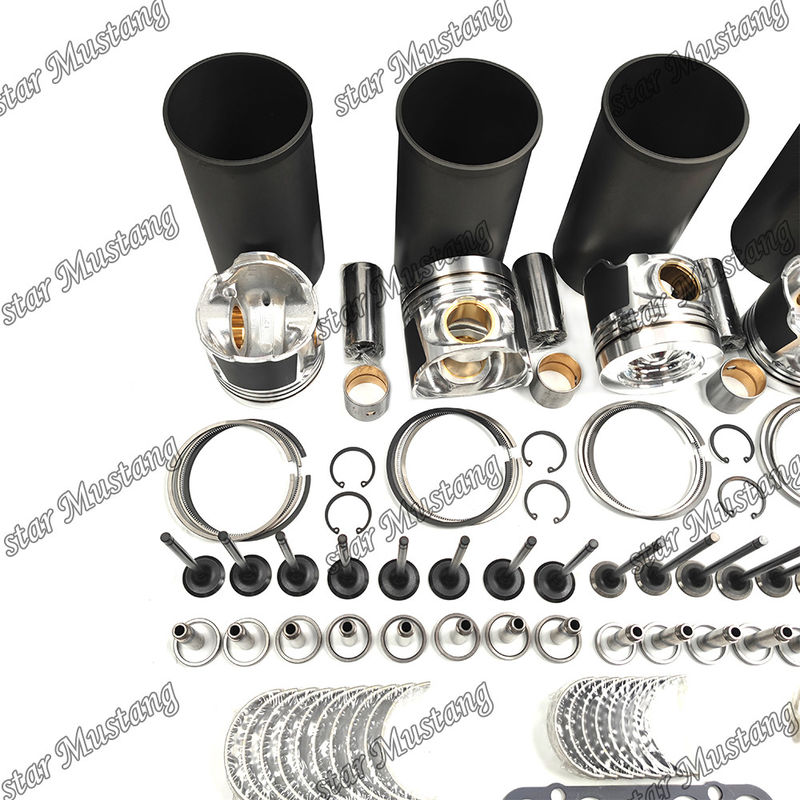 N04CT Kit de Reparação do Motor Diesel Componentes Kit de Reparação do cilindro do cilindro do pistão do pistão Kit de juntas para Hino