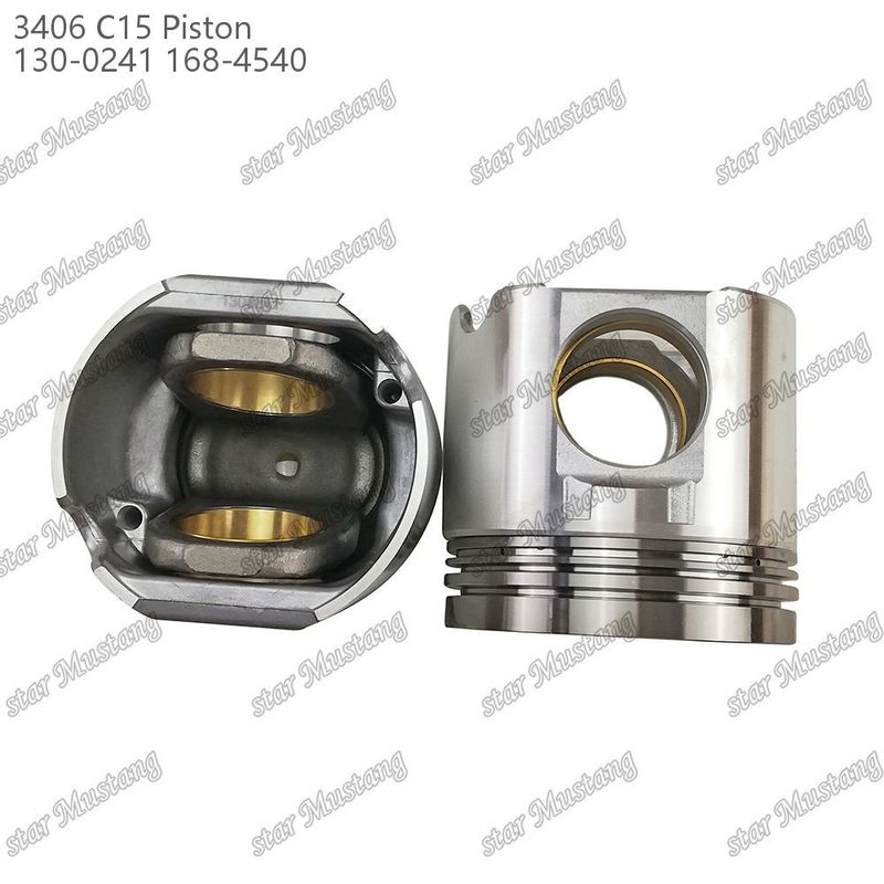 Motor diesel de alto desempenho pistão para Caterpillar 3406 C15 Motores pistão 130-0241 168-4540
