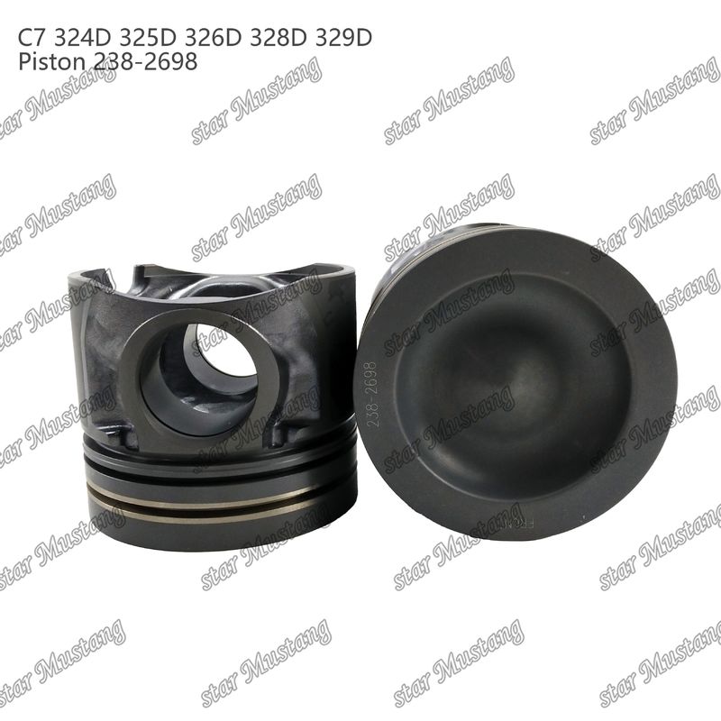 Piston C7 Alumínio 324D 325D 326D 328D 329D 238-2698 Para escavadeiras Caterpillar e equipamento de engenharia