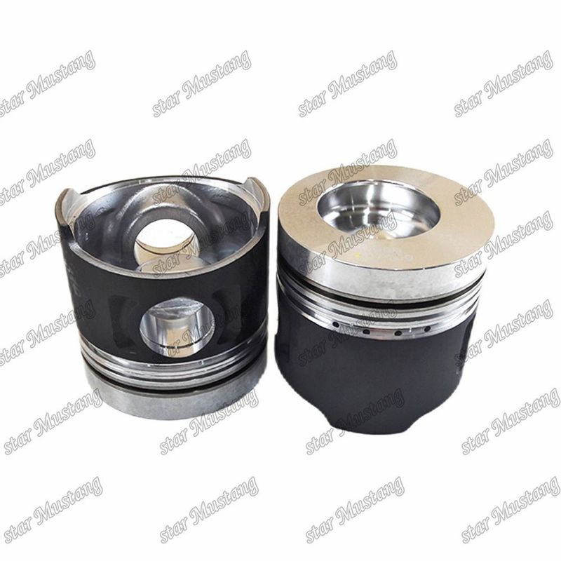 Pisto S6K S6KT 3066 320C 297-7753 34317-07100 Para motores diesel Caterpillar Mitsubishi
