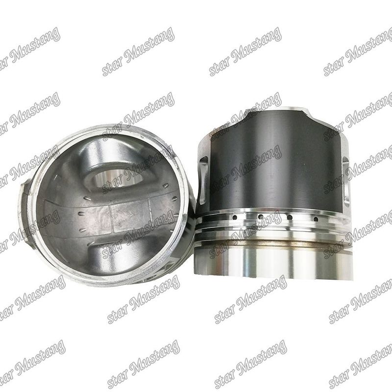 Pisto S6K S6KT 3066 E320C Intercooling 58mm Câmara de combustão 297-7753 Para Caterpillar Mitsubishi motor a diesel