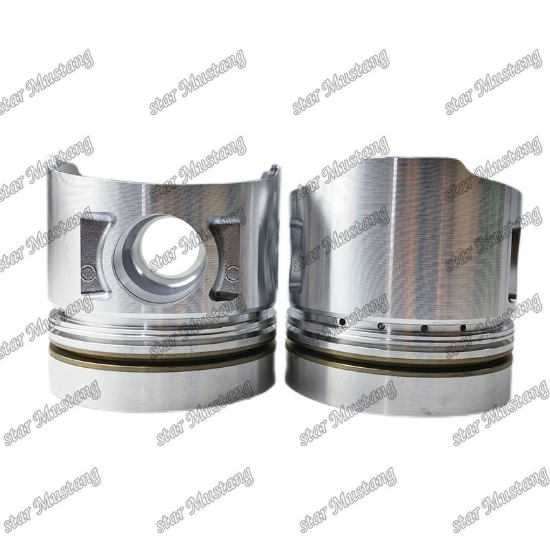 Pisto S6K S6KT 3066 Superfície brilhante sem resfriamento interno 60 Câmara de combustão 34317-08100 Para Mitsubishi