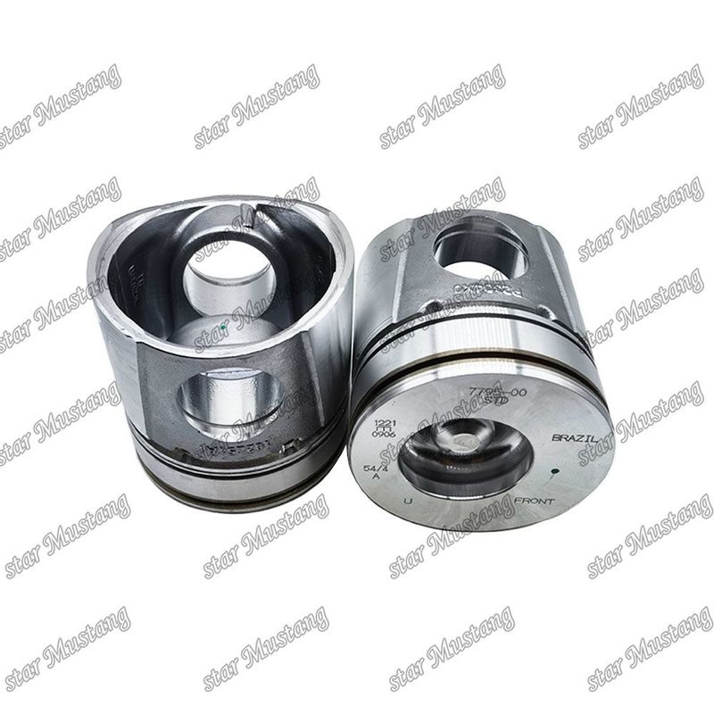 Pisto 4BT 4D102 6BT 6BT5.9 6D102 50mm Câmara de combustão 6738-31-2110 6738-31-2111 3957795 3807795 Para Cummins Komatsu