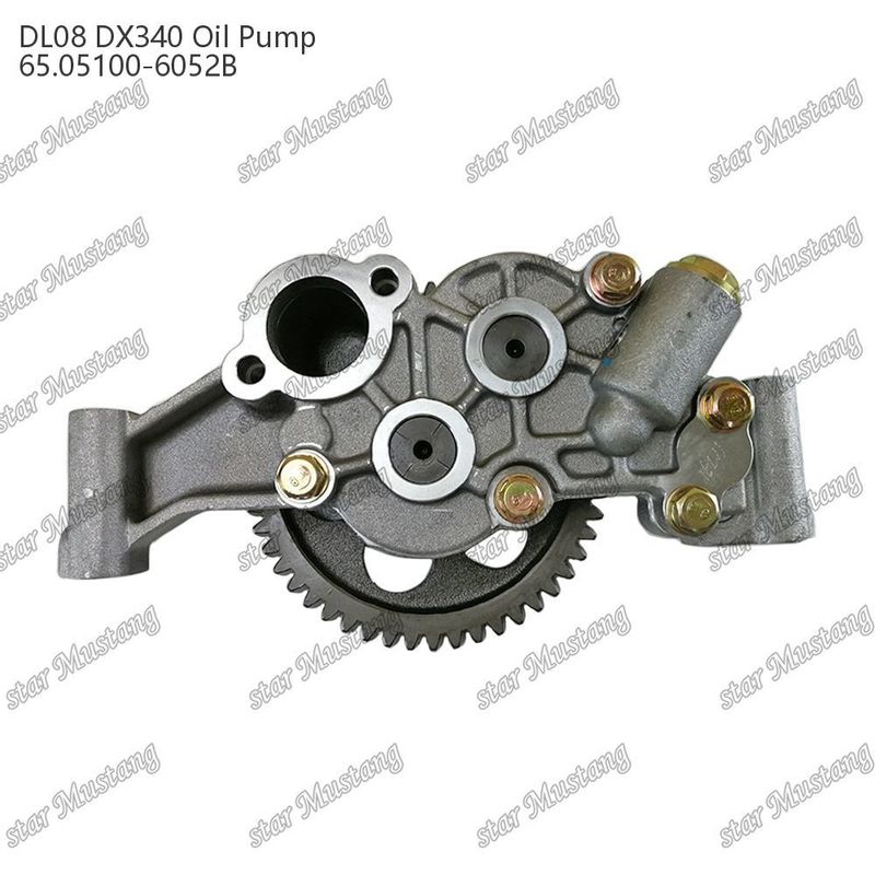 DL08 DX340 Bomba de óleo 65.05100-6052B Para Doosan Daewoo Peças sobressalentes do motor