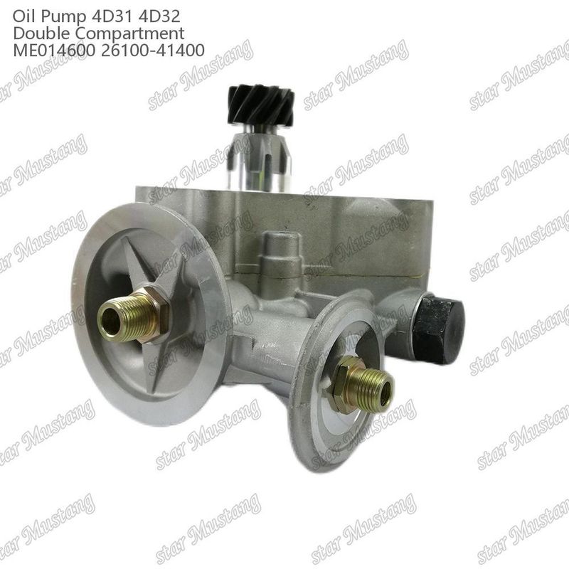 Bomba de óleo de motor 4D31 4D32 Duplo termostato ME014600 26100-41400 Para peças de reposição de motores Mitsubishi