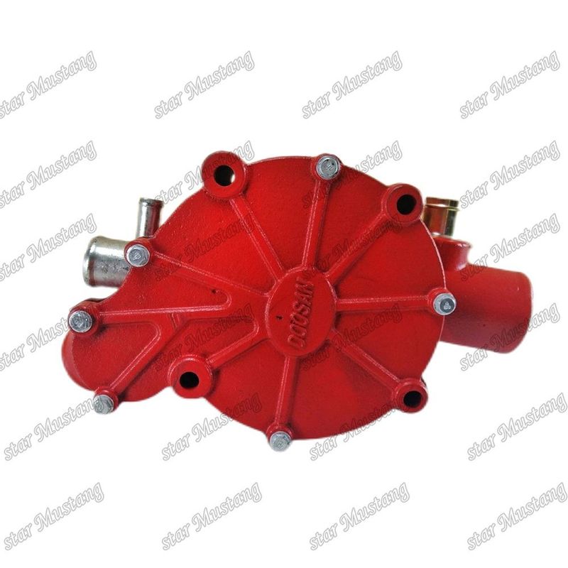 Bomba de água DE12 DE12TIS 65.06500-6124D Pequena engrenagem com tubo para peças de reparo de motores Diesel Doosan
