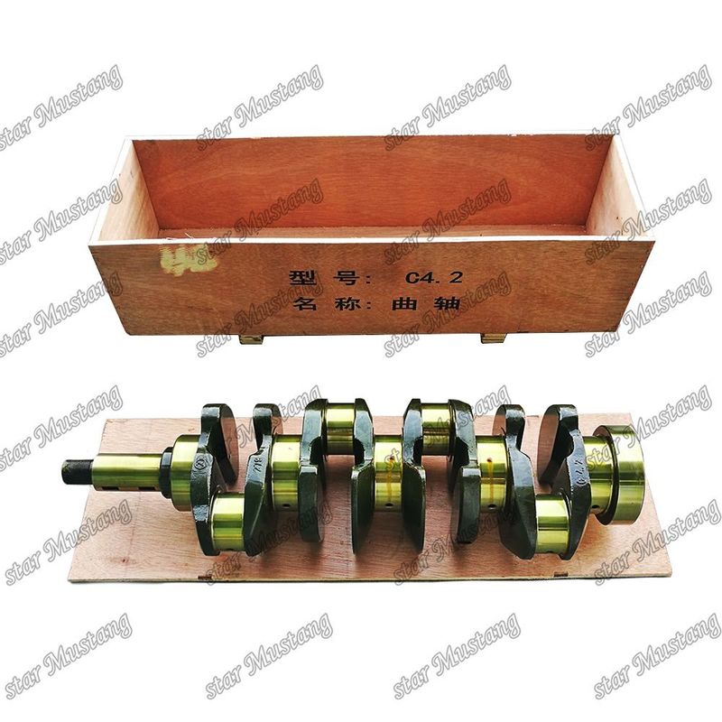 Crankshaft C4.2 2964710 296-4710 Aço fundido para motores a diesel Caterpillar