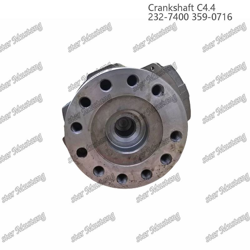 Crankshaft C4.4 Aço forjado EFI 63mm Com Spline 232-7400 359-071 Para Peças de Reparação de Motores Diesel Caterpillar