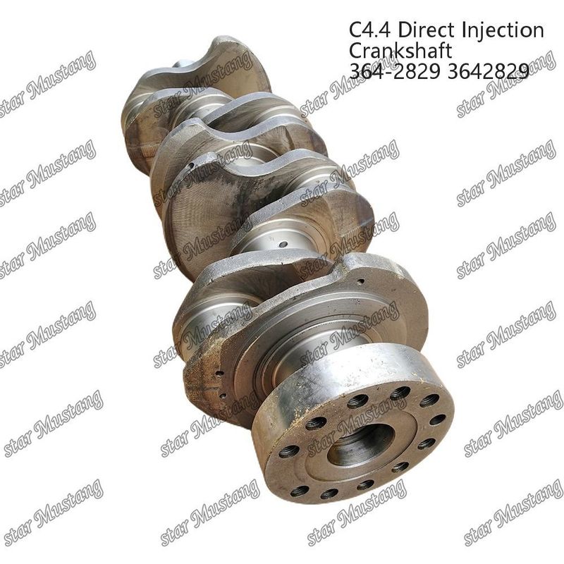 Crankshaft C4.4 Aço fundido de injecção directa 68M Diâmetro sem fios 364-2829 3642829 Para peças de motores a diesel Caterpillar