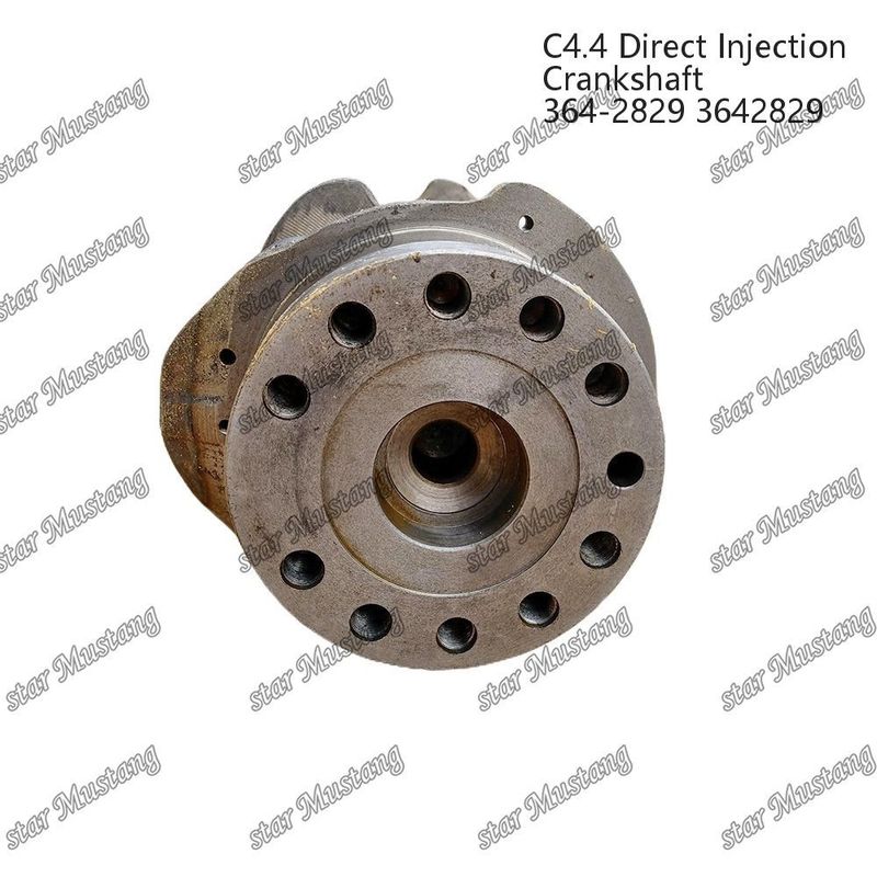 Crankshaft C4.4 Aço fundido de injecção directa 68M Diâmetro sem fios 364-2829 3642829 Para peças de motores a diesel Caterpillar