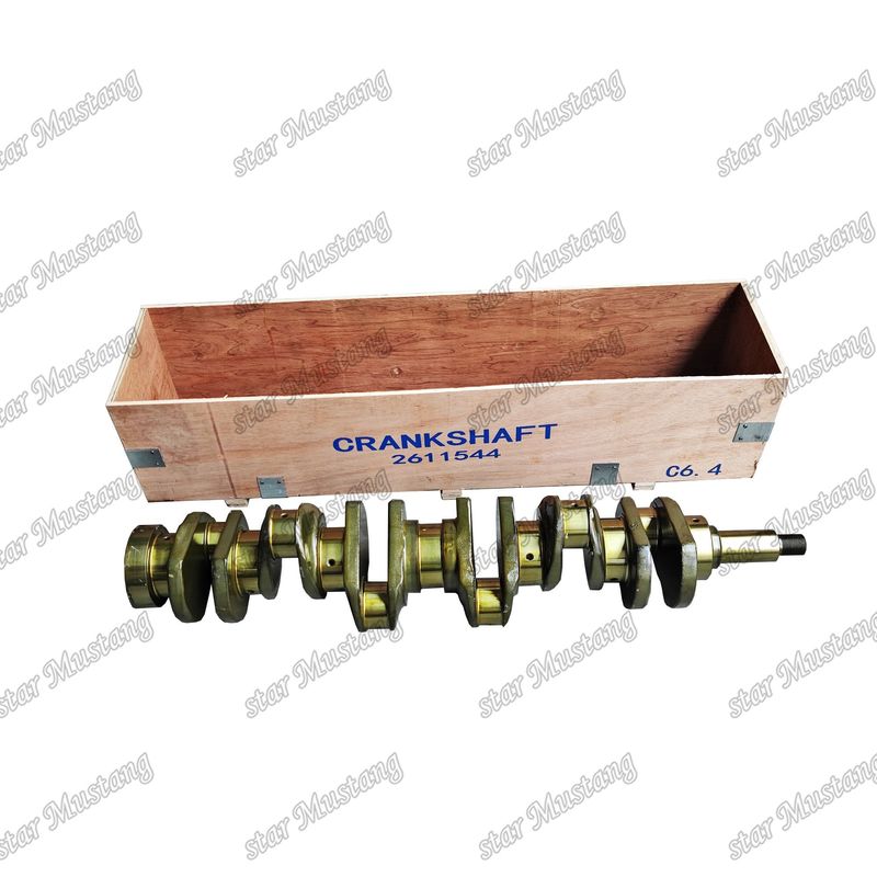 Crankshaft C6.4 Aço fundido 2611544 2941749 294-1749 Para peças de reparação de motores a diesel Caterpillar
