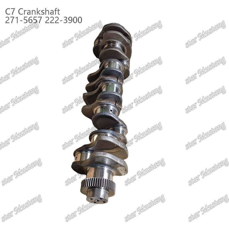 Crankshaft C7 271-5657 222-3900 Ferro forjado para Caterpillar Peças de reparação de motores diesel