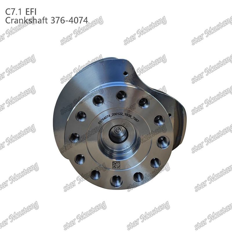 Crankshaft C7.1 Aço forjado 376-4074 Injeção elétrica para motores a diesel Caterpillar