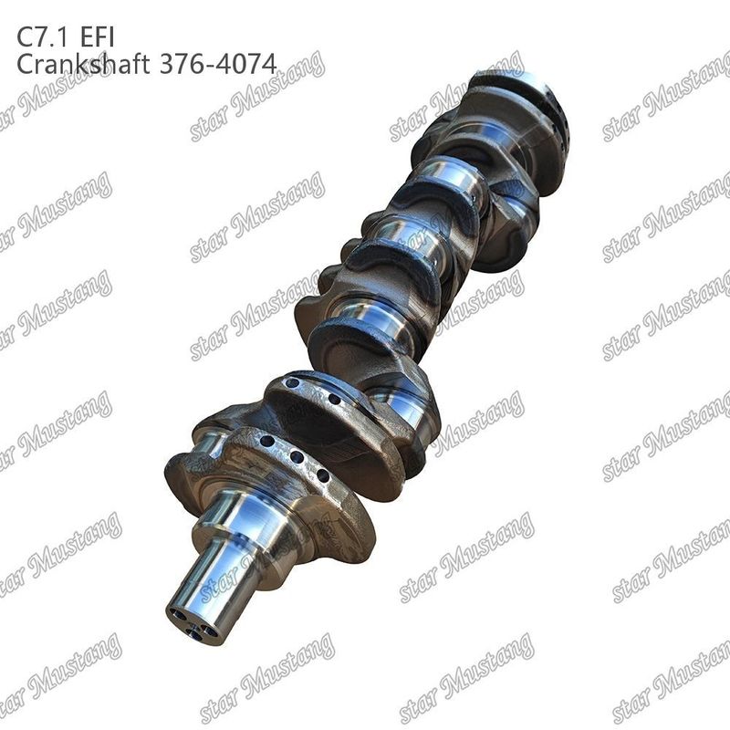 Crankshaft C7.1 Aço forjado 376-4074 Injeção elétrica para motores a diesel Caterpillar
