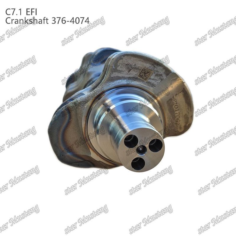 Crankshaft C7.1 Aço forjado 376-4074 Injeção elétrica para motores a diesel Caterpillar