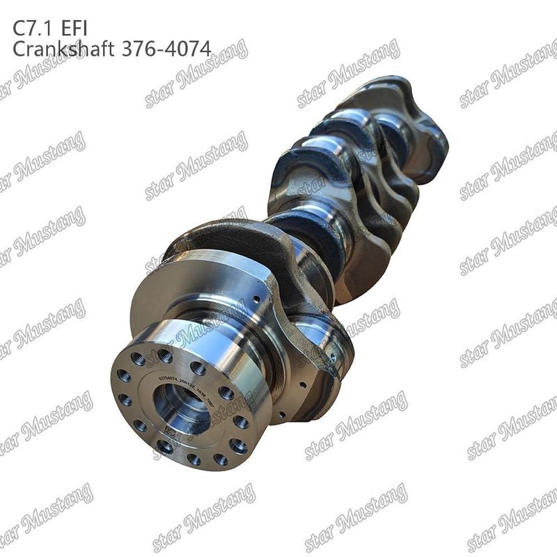 Crankshaft C7.1 Aço forjado 376-4074 Injeção elétrica para motores a diesel Caterpillar