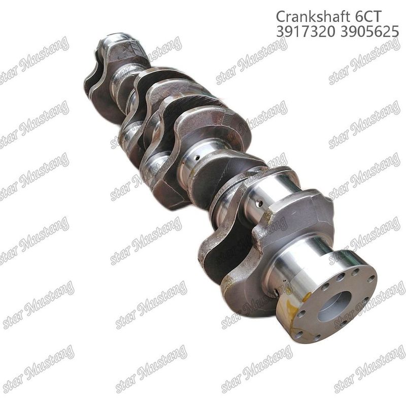 Crankshaft 6CT 3917320 3905625 Ferro forjado com engrenagens para motores a diesel Cummins