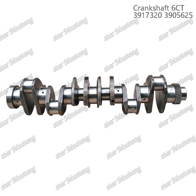 Crankshaft 6CT 3917320 3905625 Ferro forjado com engrenagens para motores a diesel Cummins