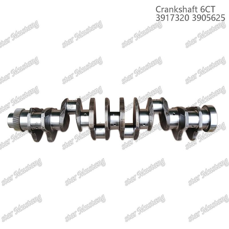 Crankshaft 6CT 3917320 3905625 Ferro forjado com engrenagens para motores a diesel Cummins