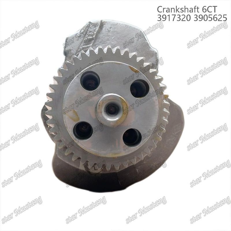 Crankshaft 6CT 3917320 3905625 Ferro forjado com engrenagens para motores a diesel Cummins