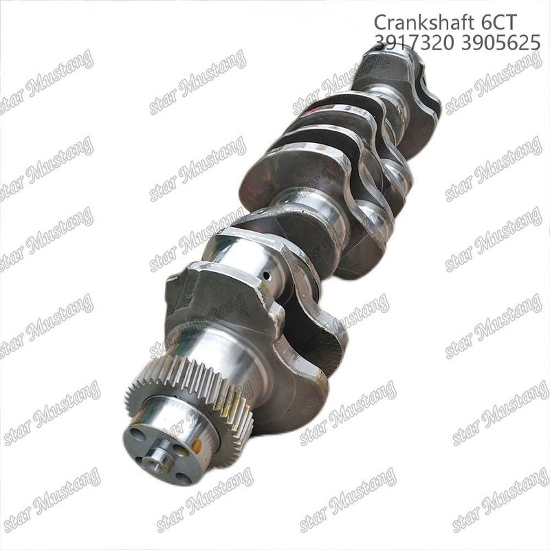 Crankshaft 6CT 3917320 3905625 Ferro forjado com engrenagens para motores a diesel Cummins