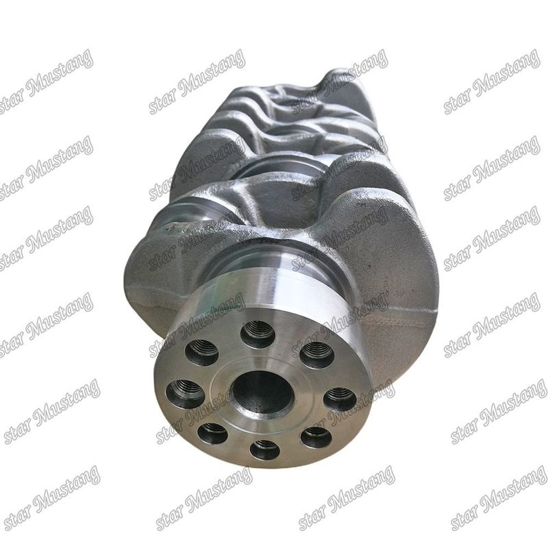 W04D Motor Crankshaft aço forjado 8 furos 13411-1592 Para peças de reposição do motor HINO