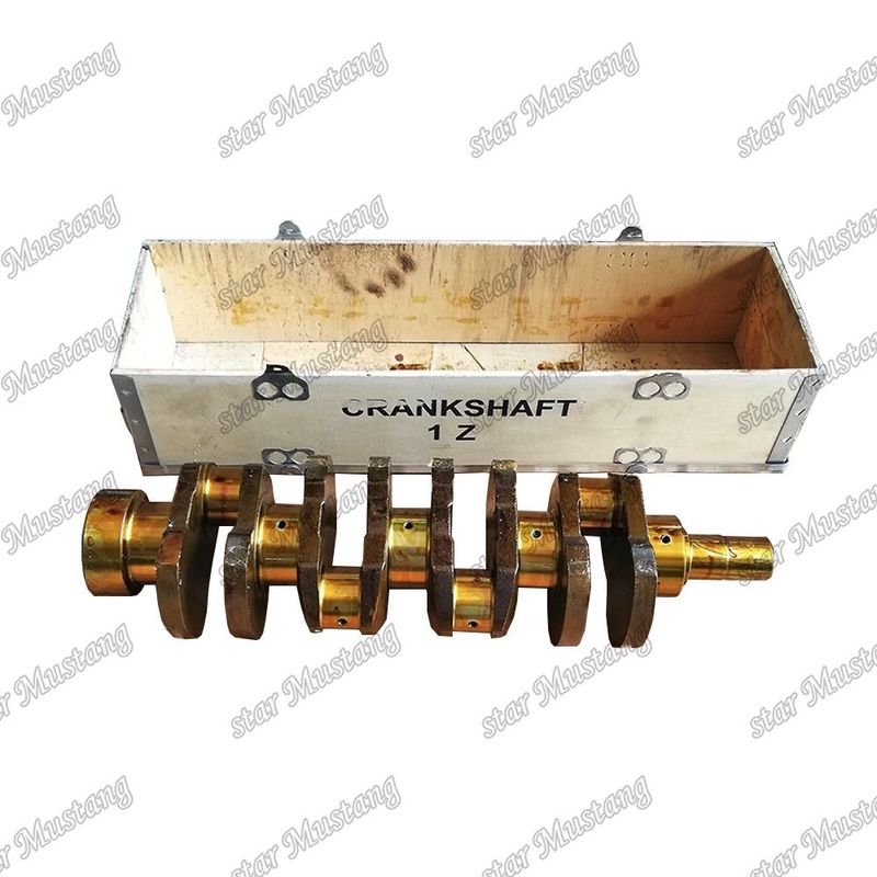 1Z Crankshaft do motor Aço fundido 13411-78300-71 Para peças sobressalentes do motor TOYOTA