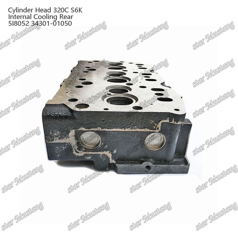 320C S6K Cabeça do cilindro do motor Refrigerador interno traseiro 5I8052 34301-01050 Para Mitsubishi Para peças sobressalentes do motor CAT