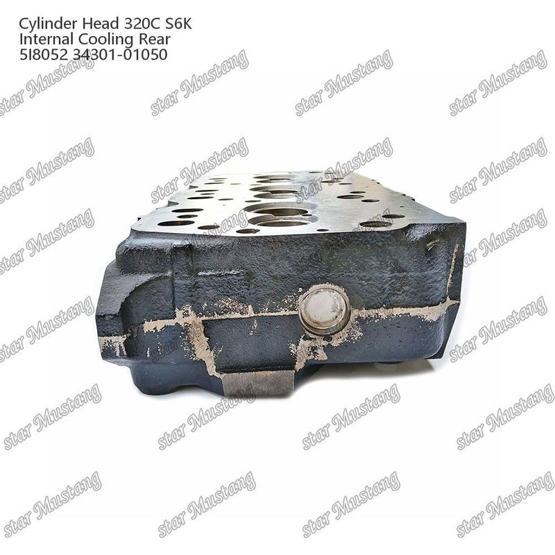 320C S6K Cabeça do cilindro do motor Refrigerador interno traseiro 5I8052 34301-01050 Para Mitsubishi Para peças sobressalentes do motor CAT